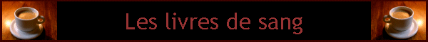 Les livres de sang